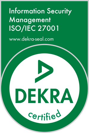ISO-27001 zertifiziert, Logo